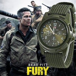 Men Nylon band Military watch