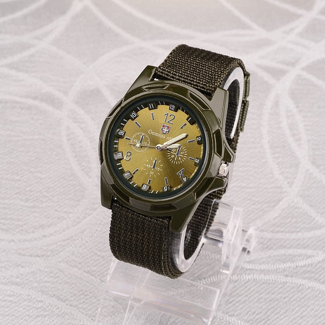 Men Nylon band Military watch