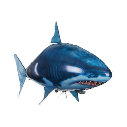 Remote Control Shark Toys Air Swimming Fish Infrared RC Flying Air Balloons Clown Fish Kid Toys Gifts Party Decoration Drop ship