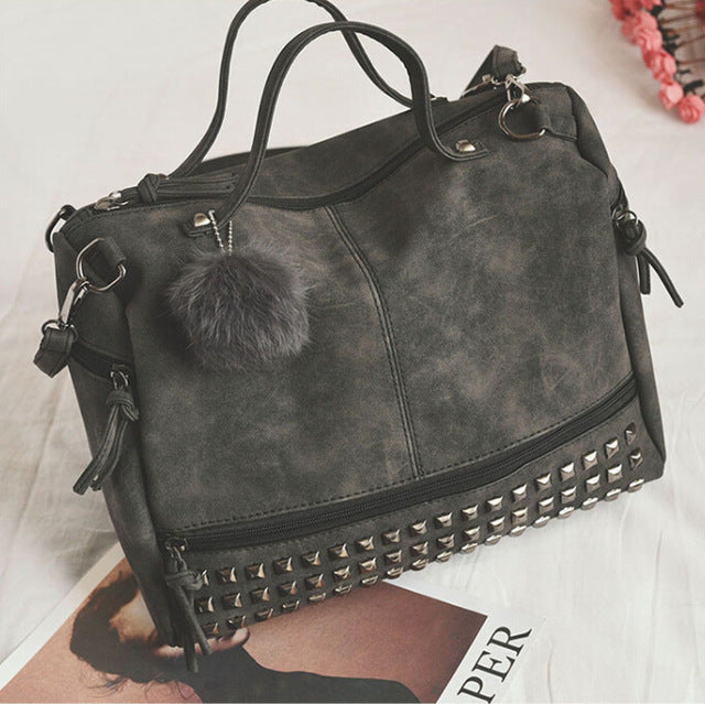 Mei&Ge PU Black Leather Formal Handbag Bucket Bag Sling Bag with Pouch 2 in  1 Combo For Women & Girls (17013) - Handbag Set of 2 (Black)